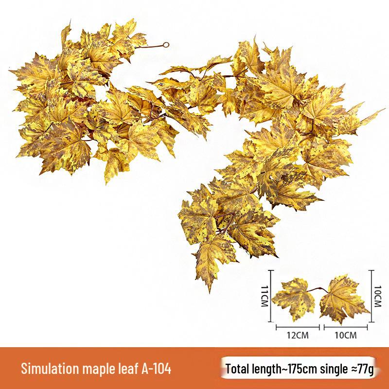 Skladem Podzimní a Halloweenská dekorace z javorových listů pro Vánoce a Den díkůvzdání