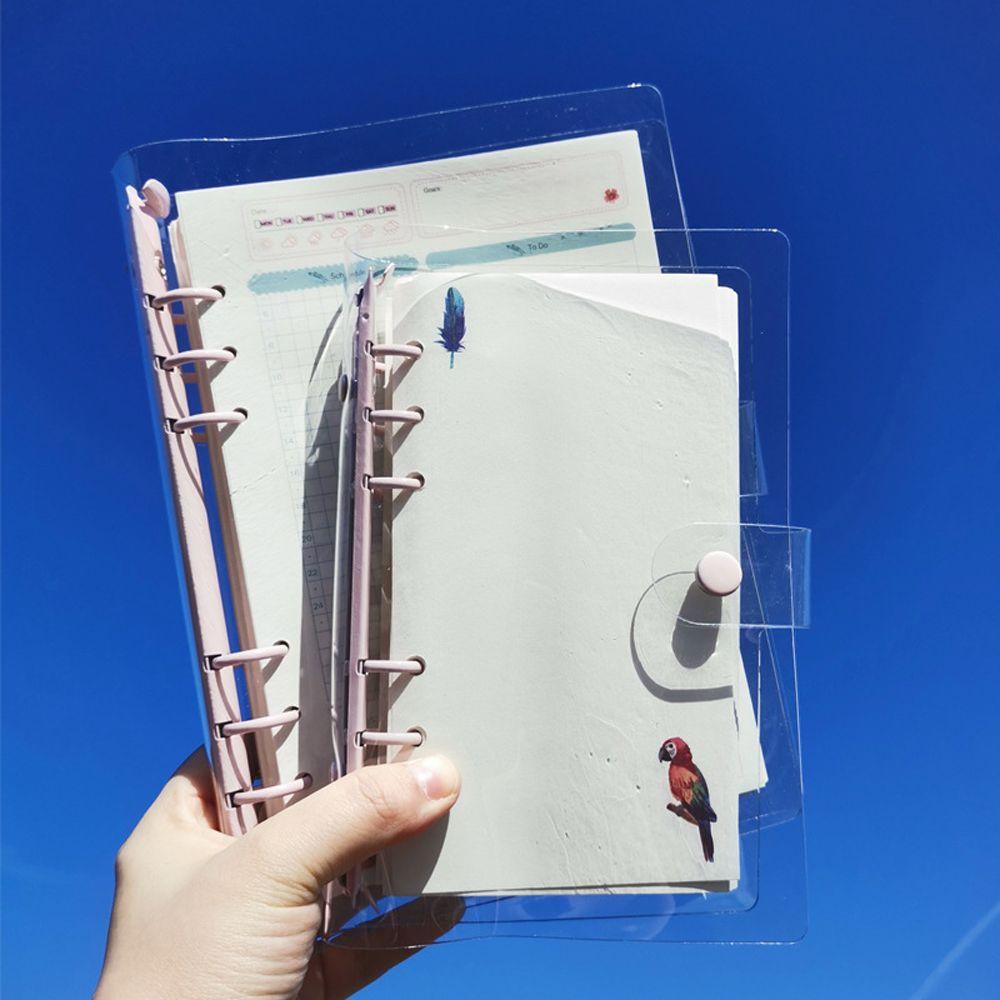 Diary Cover Waterproof Soft PVC Photo Album Cover Binder Cover Notebook Cover Loose-Leaf Cover