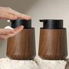 Handseifen-Schaumspender in Walnussholzoptik, Druckschaumflasche, Shampoo-Spender, Küchenaccessoires, Badezimmerdekoration