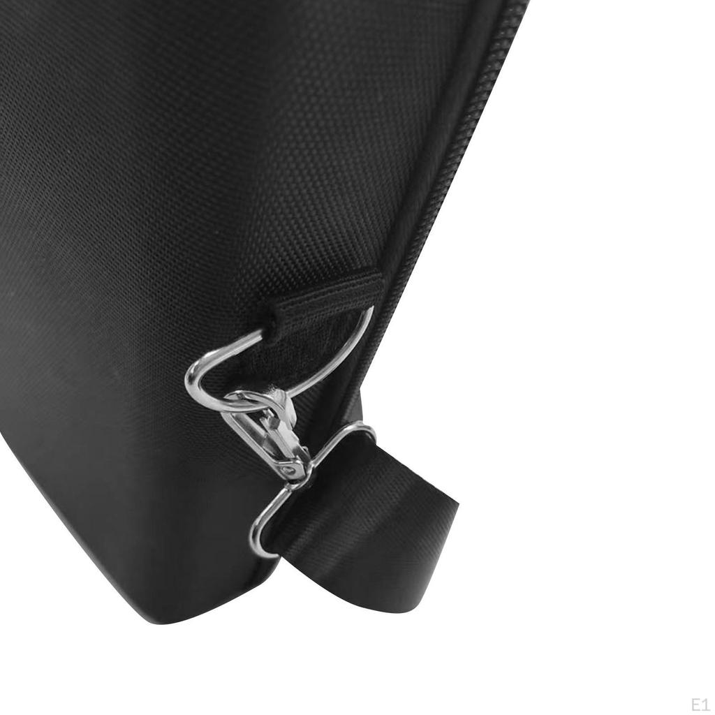 Billardkugel-Tragekoffer, Aufbewahrungsbox mit interner Reißverschlusstasche, Reisetasche Tragegriff