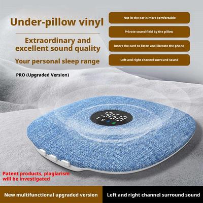 Bluetooth Pillow Type Sleep Speaker Portable For Home Use Small Bedside Speaker Multifunctional And Timed Under Pillow Speaker