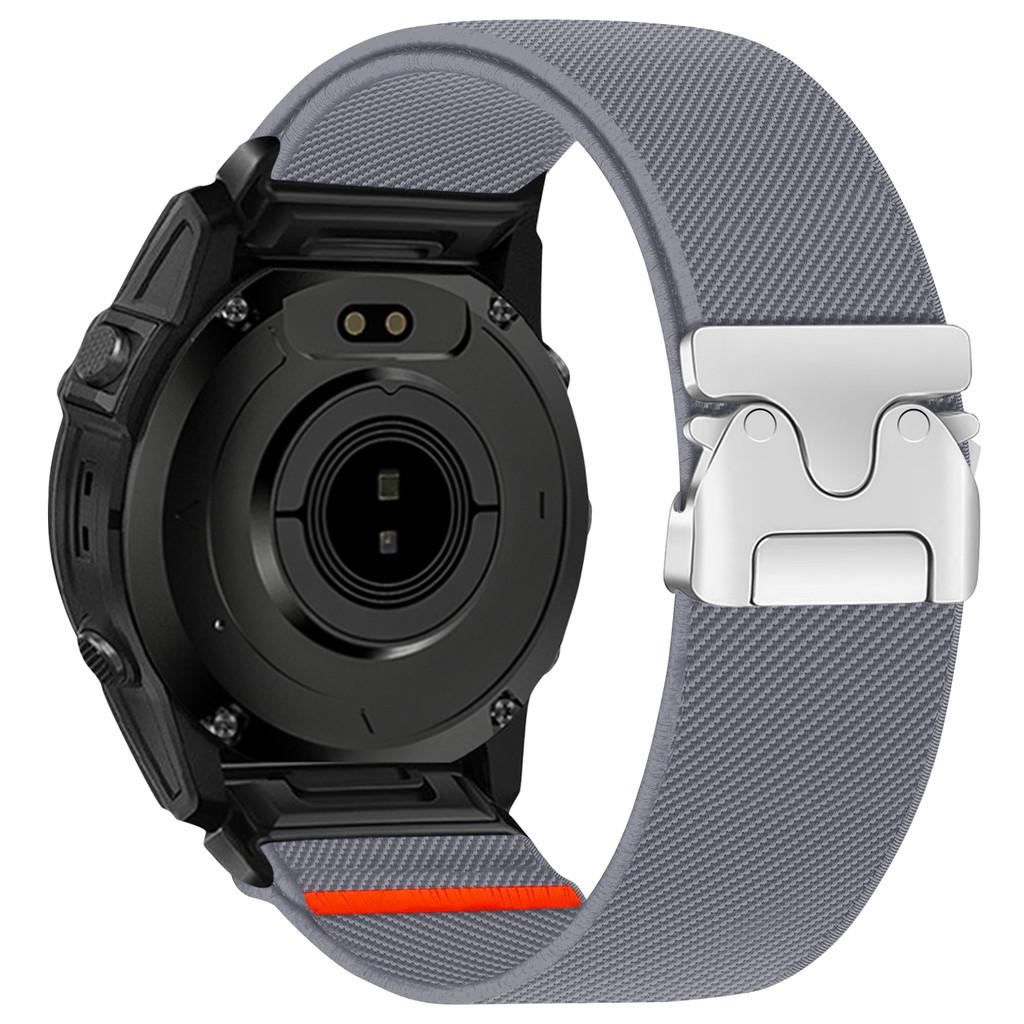 Elastic Nylon Watchband for Garmin Quickfit 20mm 22mm 26mm fit Fenix 8 7 6 Parachute Style Buckle Sport Watch Strap