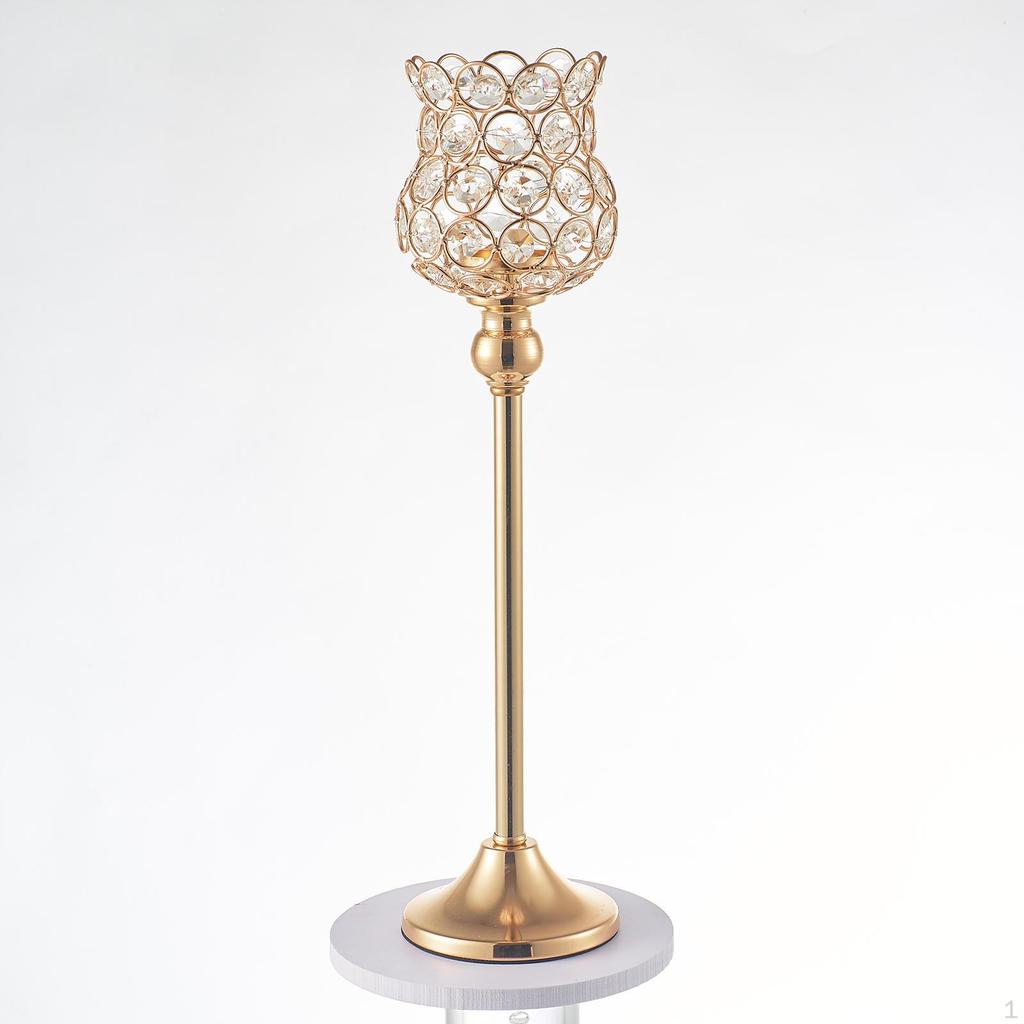 Candle Holder Anniversary Wedding Dinner Table Flameless Candelabra Pillar Candlesticks Home Modern