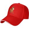 Cartoon Pony Pferd Baseballkappe Polyester Lässige Sonnenkappe Outdoor Golf Verstellbare Kappe