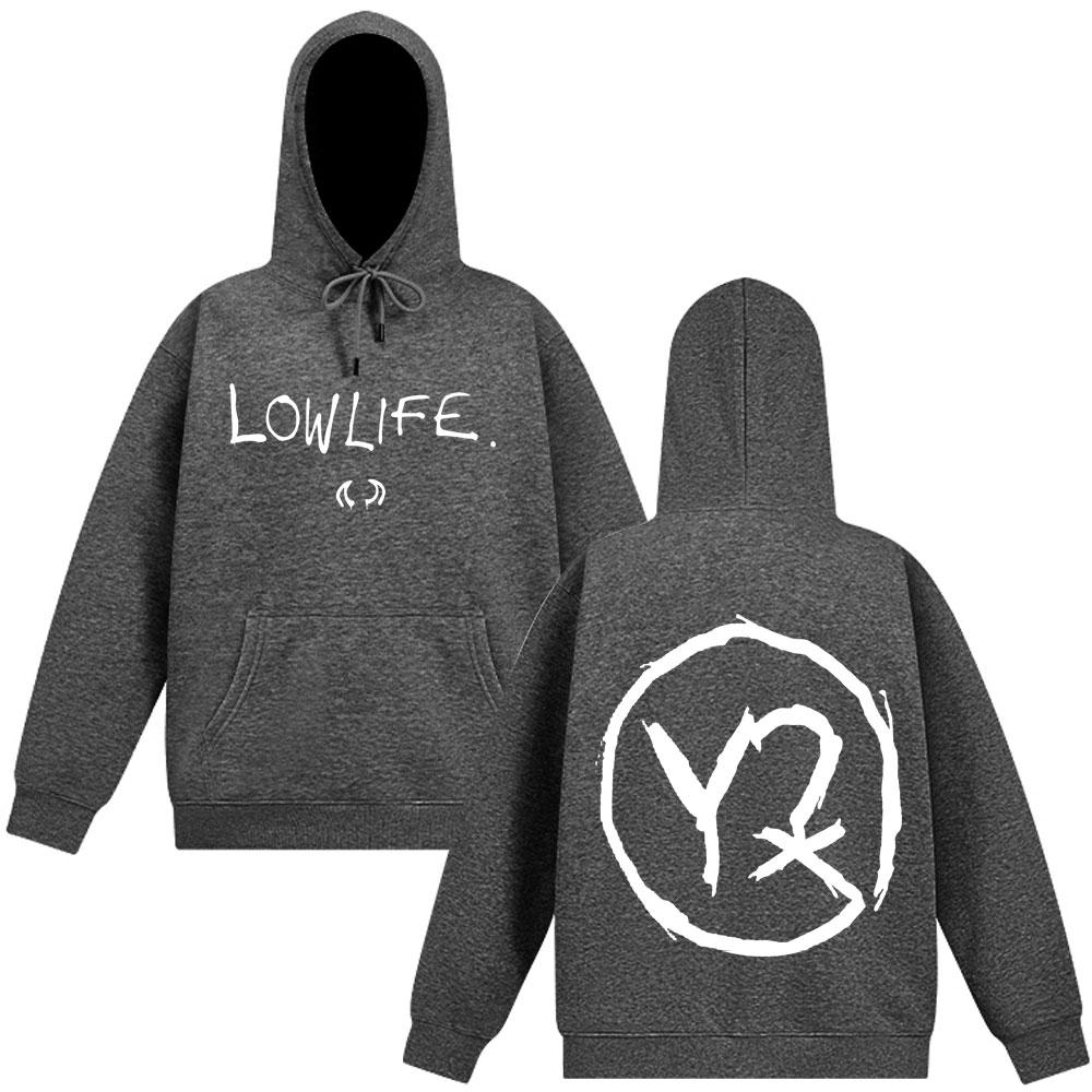 Yungblud Lowlife Album Logo  Hoodies Autumn Winter Long-sleeved Fashion Hip-hop Hoodie Man Woman Oversized Harajuku Pullover