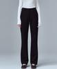 MALOUPE 2138 Brushed Stretch Slim Bootcut Pants (Black)