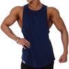 Beleumaneopaeleol Plain Muscle Sleeveless Navy