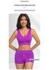 Plus Size Women's Wire-Free Sports Vest with Anti-Shock and Side Bust Control