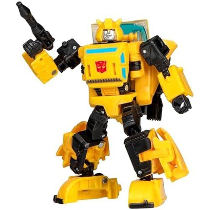Figurine - transformers - origin bumblebee - 14 cm - conversion 2-en-1 - accessoires inclus