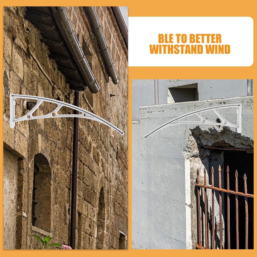 Awning Canopy Bracket Reinforced Outdoor Patio Window Front Door Support Roof Shade Replacement Bracket For Awnings