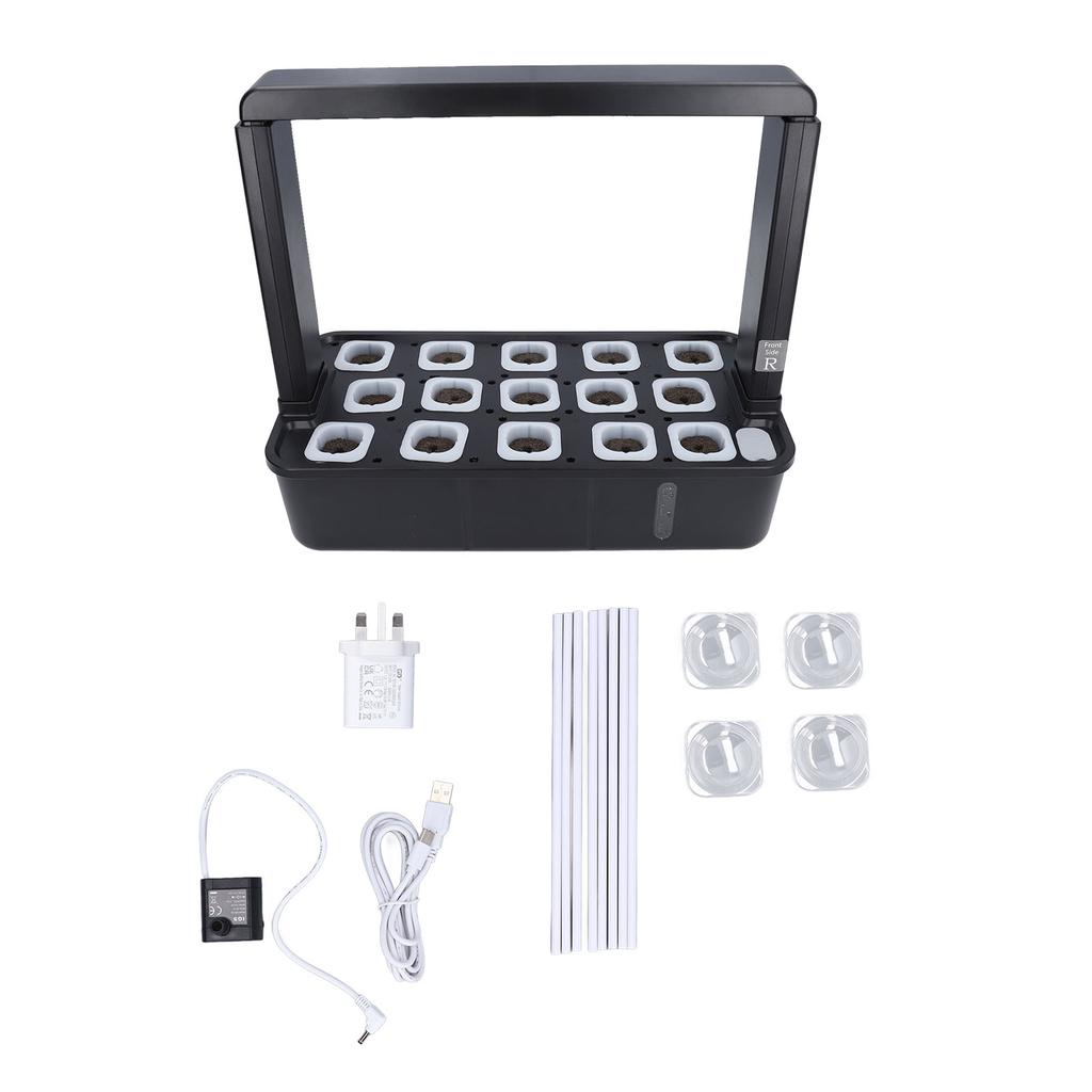 Zahradní hydroponický pěstební systém LED světlo Hydroponický rostlinný systém pro pěstování v interiéru