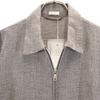Unused SEEALL Made In Japan Linen Blend Five-quarter Sleeve Zip Shirt 3 Men's Used
