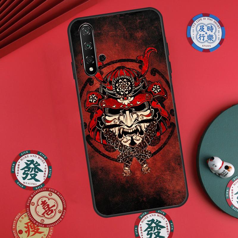Japanese Samurai Art For Huawei Nova Y73 Y72 Y61 Y91 Y90 Y70 Y60 12s 12i 11i 8i 9 10 SE P60 Pro P30 P40 Lite Case