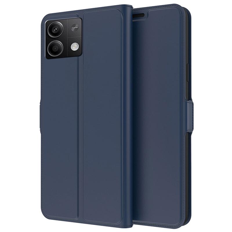 Pro Xiaomi Redmi Note 13 5G Pouzdro na telefon PU kůže Stojánek Kryt se sloty na karty