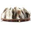 Fashion PU Cowhead Belt Adjustable Handwoven Hat Decoration Handmade Hats Bands Men