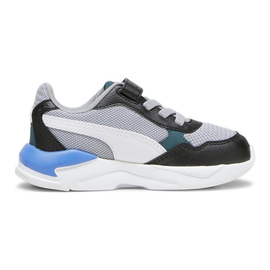 Puma X-Ray Speed Minimalistisch Vielseitig Trendig Low-Top Freizeitschuhe Kinder Sneaker Schwarz Grau 385525-21