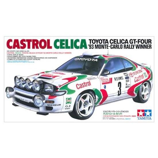Tamiya 1 24 Sports Car Series No. 125 Castrol Celica 1993 Monte Carlo Rally Winning Plastic Model 24125