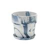 Urban Plant Pot, Milk/Blueberry, Size 5, 81108