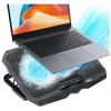 Mesh Laptop Cooler Cooling Pad with Lights Portable USB Laptop Cooler Stand with USB Ports for 12-17.3 Inch Notebooks