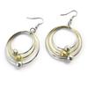 Les Trésors De Lily [L7614] - Boucles Créateur 'Chorégraphie' bicolores