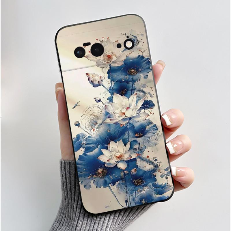 Coque Pour Google Pixel 6 6A 6Pro Pixel6 Pro Pixel6A Coque Luxe Mignonne Cool Garçons Filles Noir Mat Mince Souple Silicone Arrière Cover