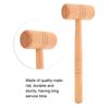 2Pcs Set Hammer Wooden DIY Making Repair Jewelry Metal Processing Tool