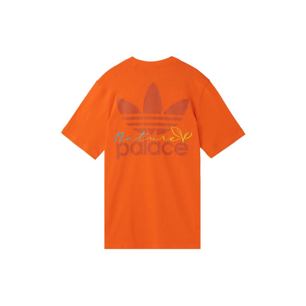Palace X Adidas Nature Tee Orange Unisex Tops HM9200