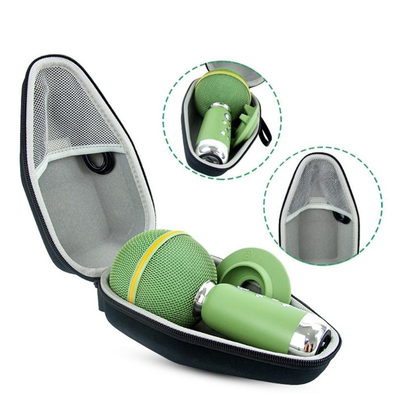 Portables EVA Hard Carrying Case Protective Storage Bag for Speaker Microphone, Case Only