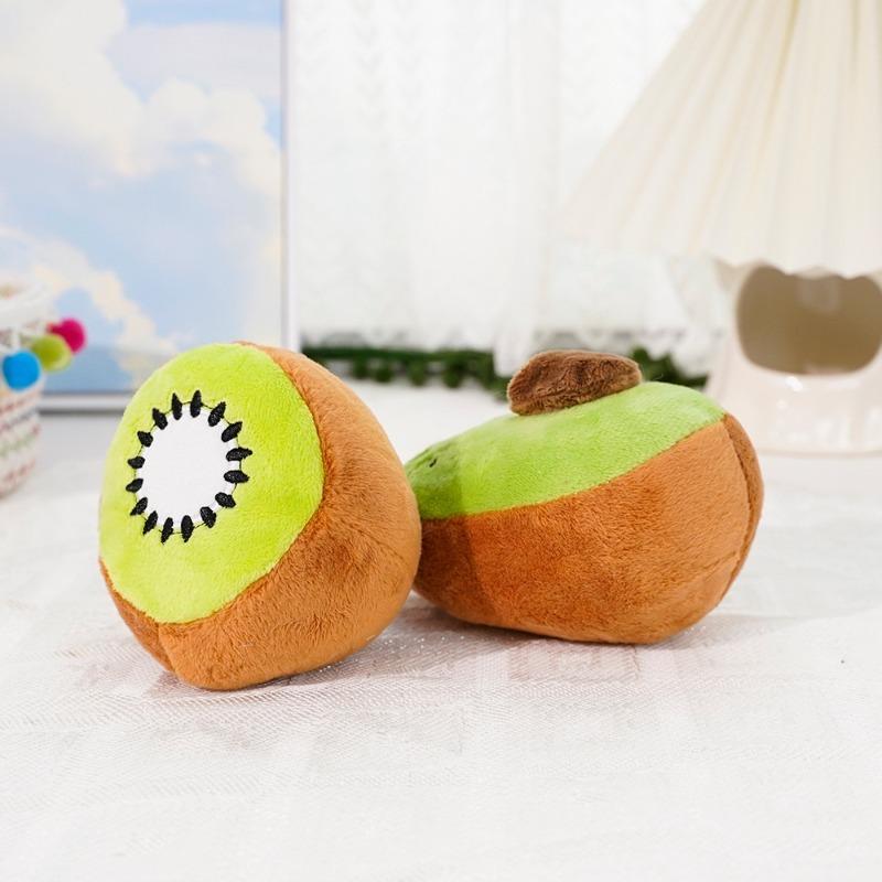 Haustier Plüsch Avocado Hund Vokalspielzeug Zahnen zur Linderung von Langeweile Hunde- und Katzenprodukte