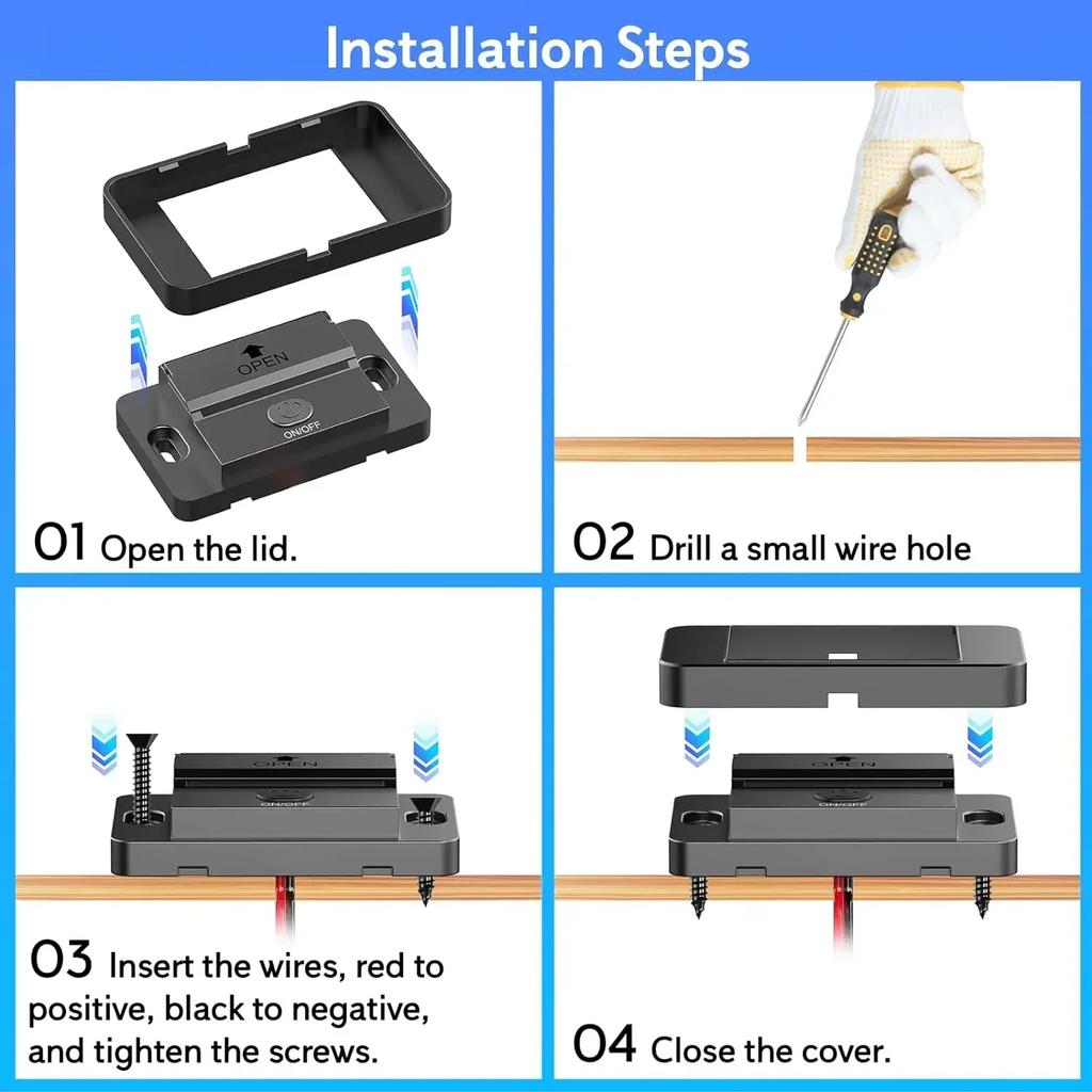 12V USB Outlet Panel Wall Mount 36W USB C and Dual QC 3.0 18W Port Car Charger Socket Accessories for Car Bus RV Truck