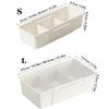 Expandable Plastic Storage Boxes, Multi-Purpose Folding Organizer, Drawer Storage Divider for Bedroom, Kitchen and Snack Storage