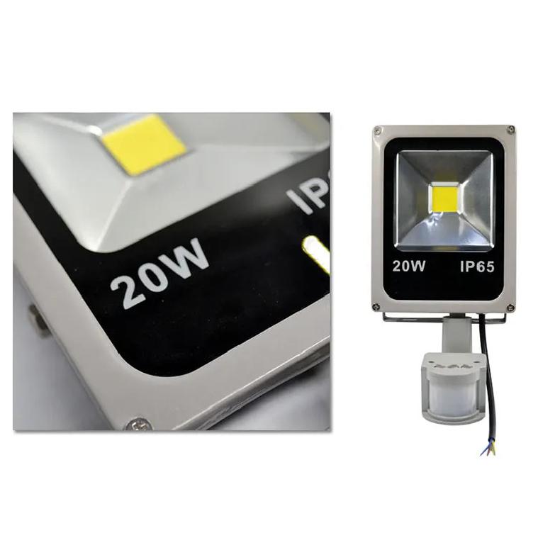 PIR Infrared Motion Sensor 10W 20W 30W LED Floodlights 230V 50W Outdoor Lighting Reflector Spot Flood lights Garden Wall Lamp