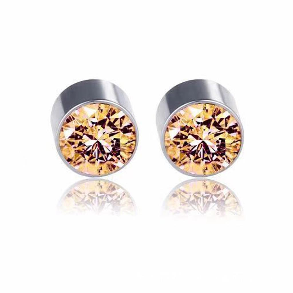 Men's and Women's Trend Personality Senior Sense of Light Luxury Magnet Ear Clips