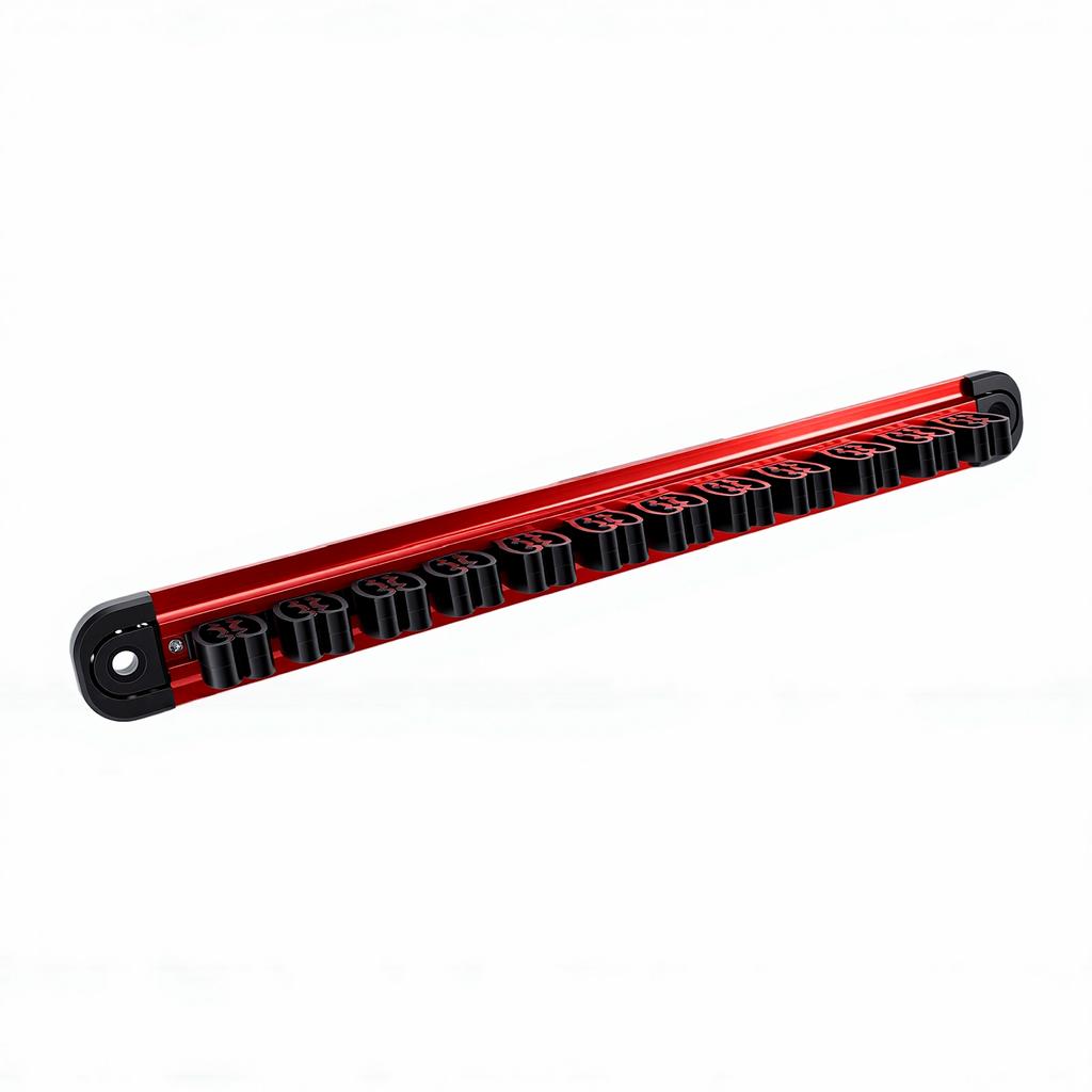 Magnetic Screwdriver Organizer Aluminum Alloy Multifunctional Magnetic Tool Organizer for Workshop Garage
