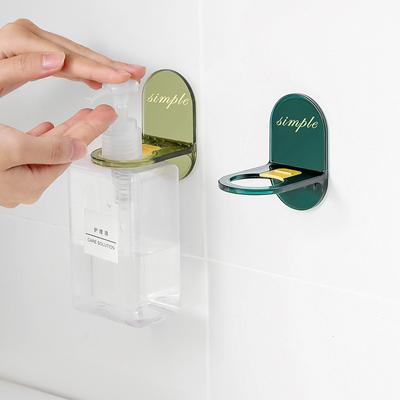 Estante para Gel de Ducha Estante de Pared Cocina Baño Colgador Botella de Desinfectante de Manos Colgador de Champú Sin Taladro