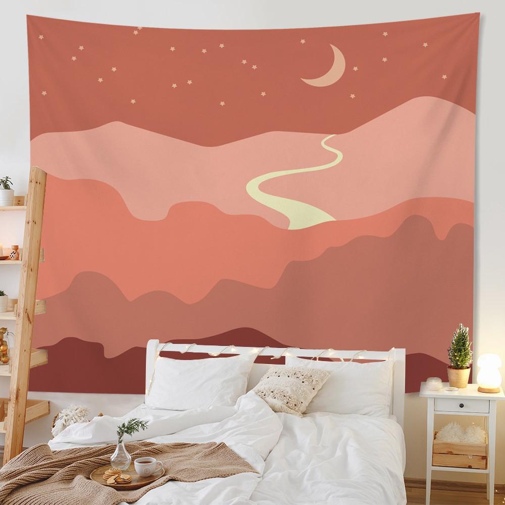 Home Decor Morandi Tapestry Background Room Living Room Bedroom Wall Hanging Background Wall Tablecloth
