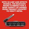 Fender Guitar and Bass Headphone Amp MUSTANG™ MICRO BLACK