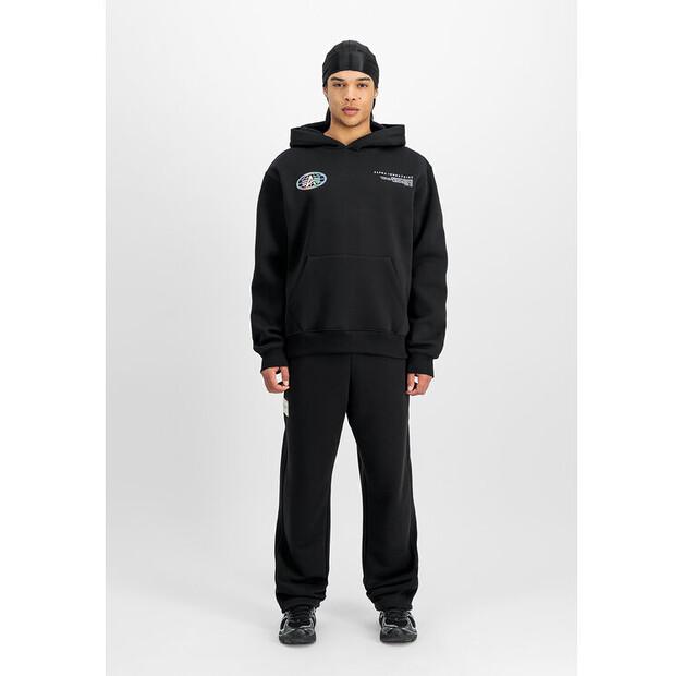 Худи Alpha Industries World Logo Metallic Backprint Hoodie