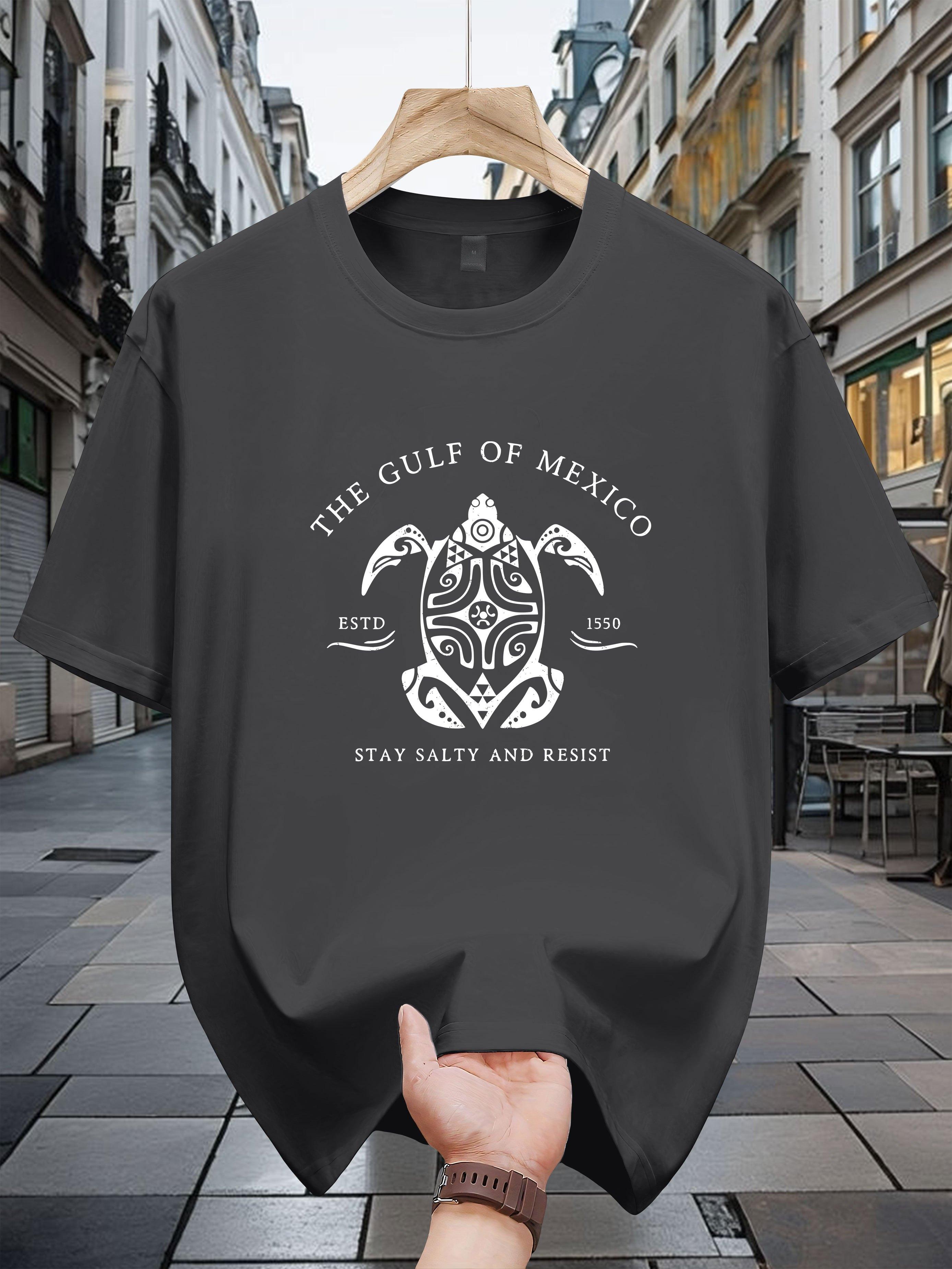 The Gulf of Mexico Graphic T-shirt - 100% Cotton S