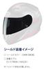 HJC HELMETS Helmet Pinlock Shield, Clear, for CL-ST, FS-11J, CL-15, and FS-15 (HJ-09, HJP072)