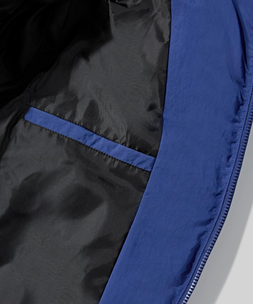 Verdnt Cut-Block Quilted Hooded Padded Jumper [Blue]