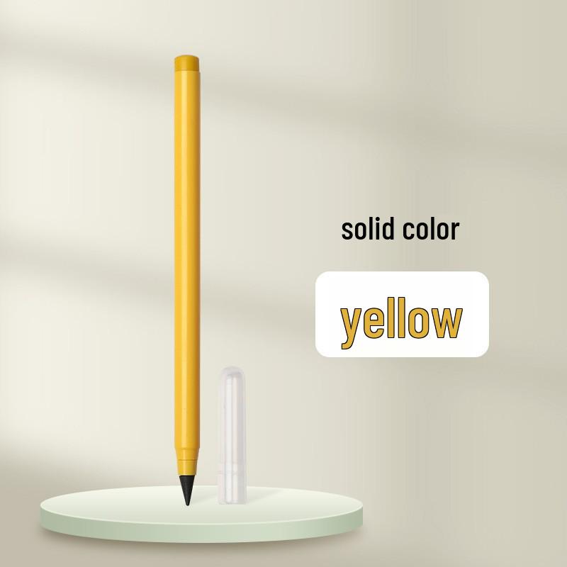 Black Tech Eternal Pencil: No Sharpening, No Ink, Break-Resistant Lead, Posture-Correcting Drawing Tool