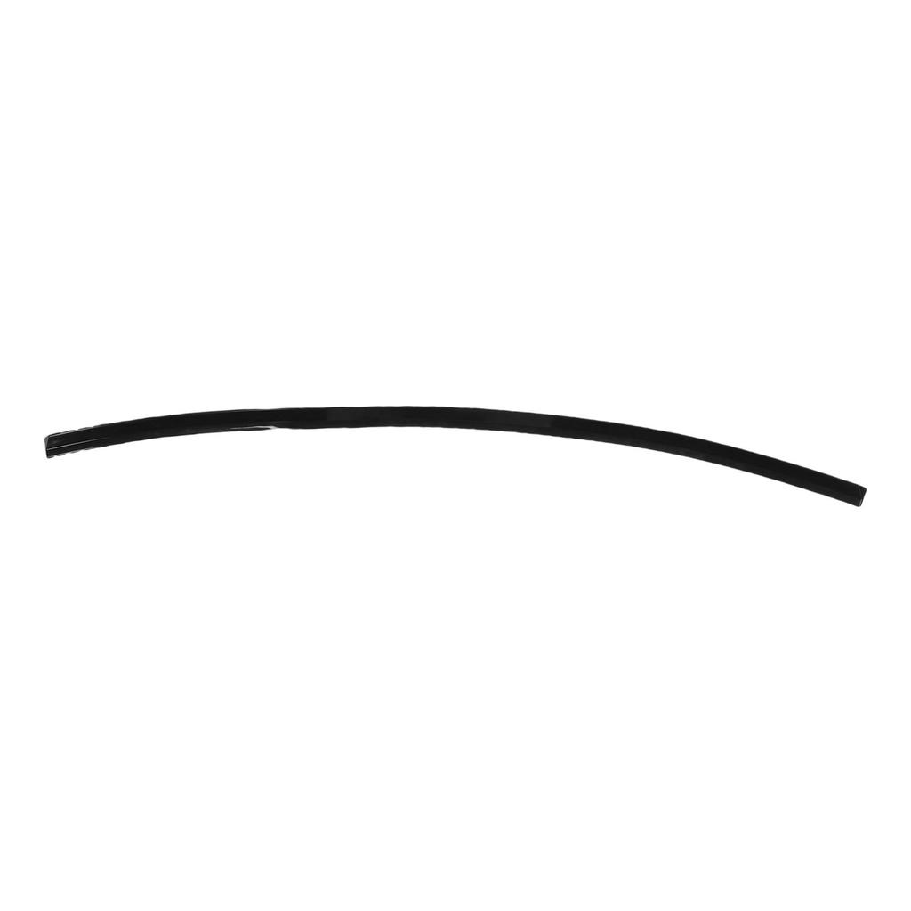 Car Rear Spoiler Roof Lip Rubber Low Noise Double Sides Adhesive Trunk Spoiler Trim Strip Sticker Black