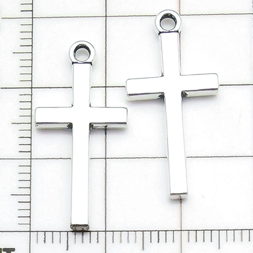 20Pcs Vintage DIY Bracelets Jewelry Making Materials Handcrafts Retro Cross Charms Alloy Handmade Pendants Jewelry Design