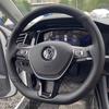 L6F ręcznie szyta skórzana osłona kierownicy, antypoślizgowa, odporna na zużycie, pochłaniająca pot; kompatybilny z Volkswagen, Toyota i Honda.