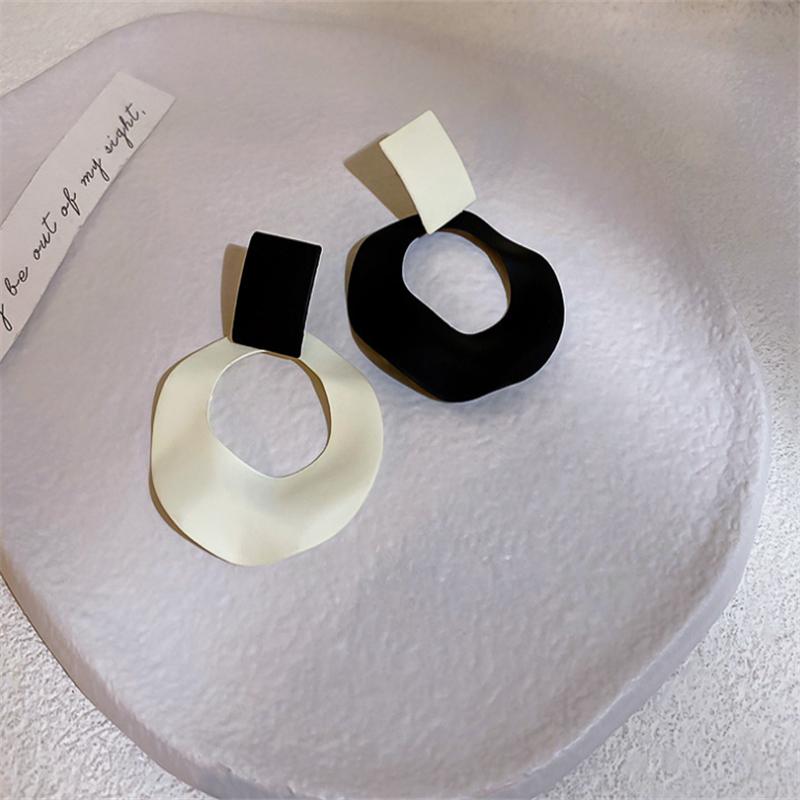 New Fashion Geometric irregular circle Dangle  Earrings  for Women Girl Gift Sweet Jewelry Wholesale