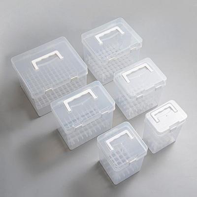 Tragbare transparente Aufbewahrungsbox für Marker - 48 oder 80 Farben Schreibwaren-Organizer
