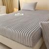 3PC Bedding Set Winter Warm Fur Plush Fitted Sheet Elastic Mattress Cover Fluffy Fleece Bed Linens Fluffy Plush Bed Sheet Thicken Mattress Protector