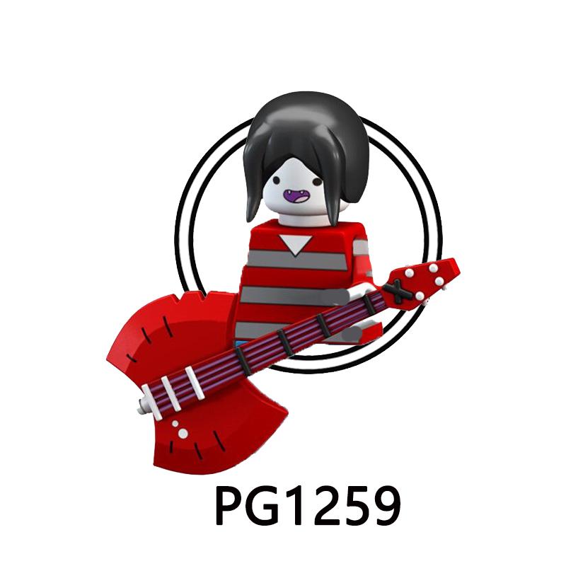 PG8140 ABS Plastic Cartoon Anime Building Blocks Bricks Character Figures Children Gift Toys