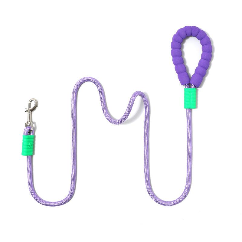 

Собачий поводок облако пузырьковая пена поводок для выгула собаки питомец щенок дофамин контрастный цвет P веревка товары для питомцев S（0.8*150cm） синий